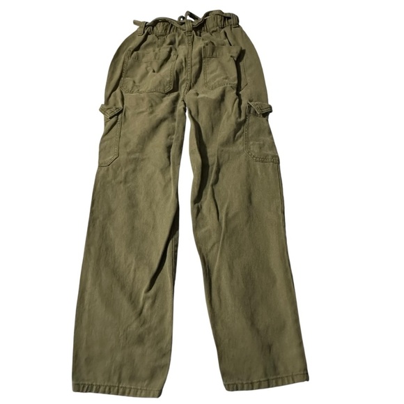 A.N.A women's size 4 military green cargo pants - Picture 2 of 4